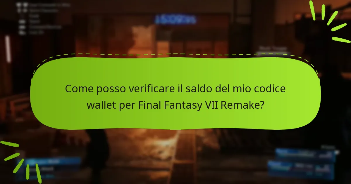 Quali piattaforme supportano il riscatto dei codici wallet per Final Fantasy VII Remake?