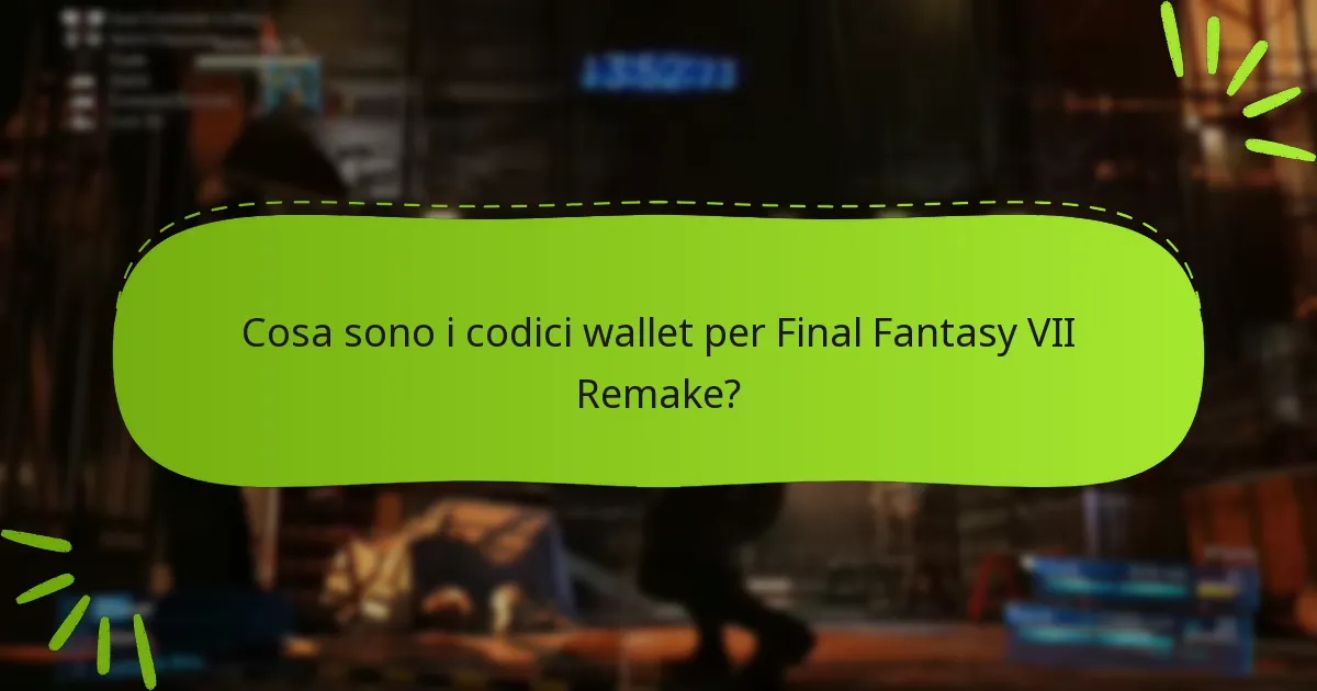 Quali sono le limitazioni dei codici wallet?
