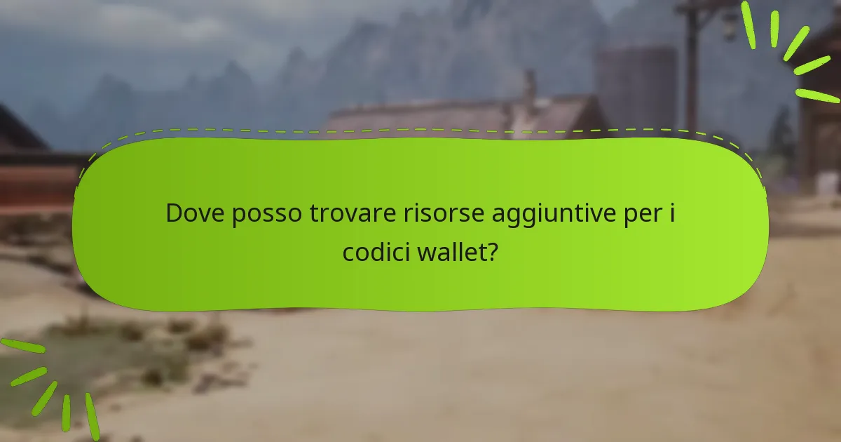 Quando scadono o diventano non validi i codici wallet?