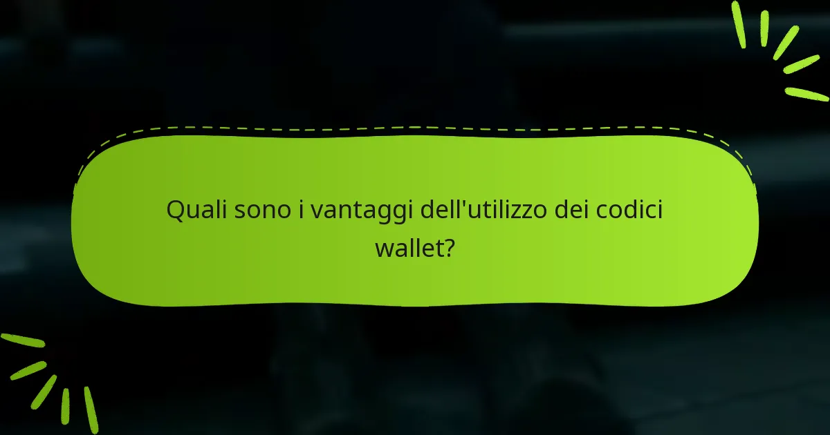 Come posso risolvere i problemi con il riscatto dei codici wallet?